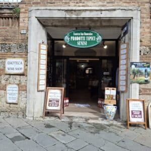 Degustazione presso l’ Enoteca di San Domenico: Vernaccia di San Gimignano, Chianti Classico & Brunello di Montalcino