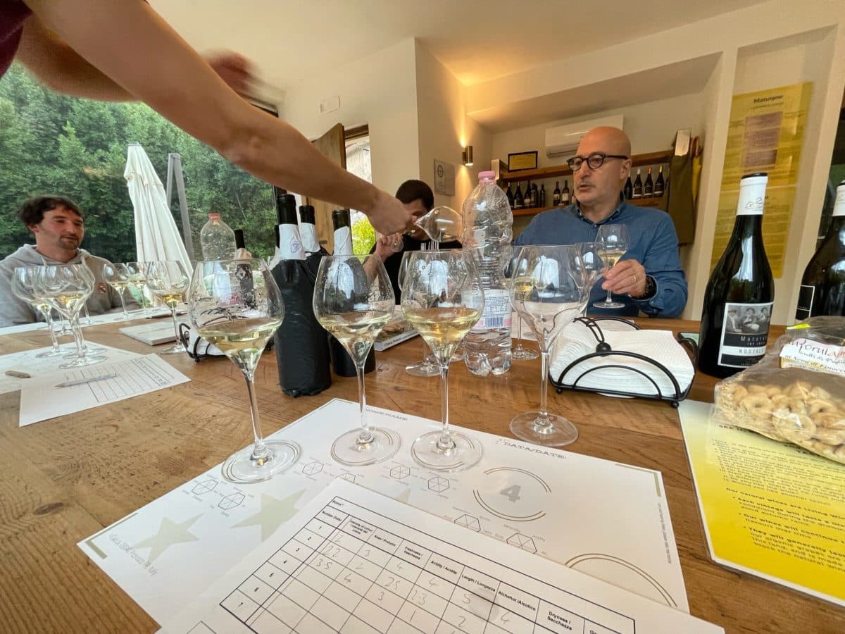 I Ciacca organic family winery tasting and Borgo tour. 5